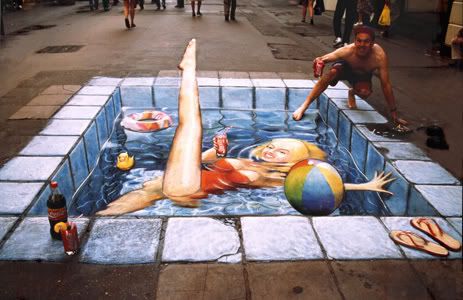 Sidewalk Chalk Art Pictures, Images and Photos