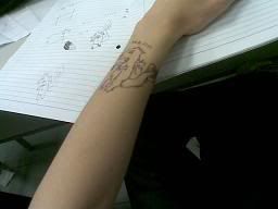 Tattoorizard on Wrist
