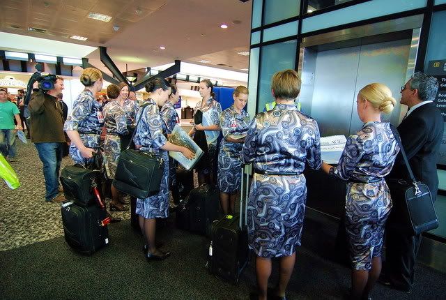 Qantas New Uniforms