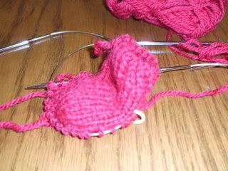 knitting, sock