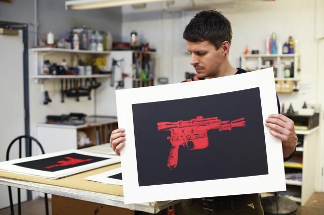 Black / Red Blaster 4