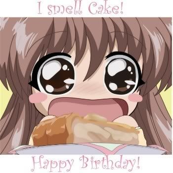 happy birthday cake anime. anime.jpg I smell cake