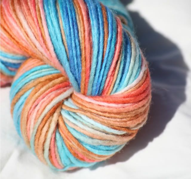 "My Deer One" Hand Dyed Worsted Wool Yarn 4 oz "My Deer One" Hand Dyed Worsted Wool Yarn 4 oz