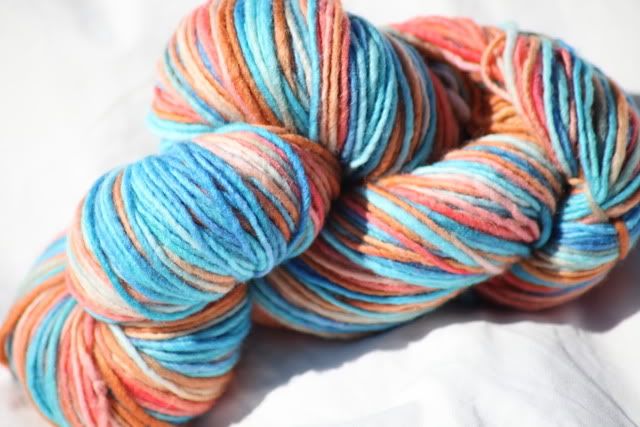 "My Deer One" Hand Dyed Worsted Wool Yarn 4 oz "My Deer One" Hand Dyed Worsted Wool Yarn 4 oz