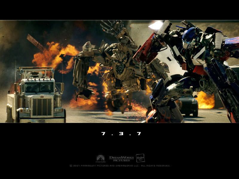 The Transformers Throw Down