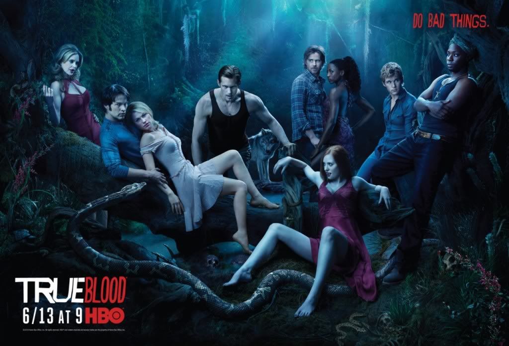 true blood cast poster. True Blood Season 3 Cast