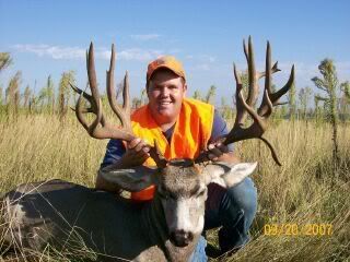 Trophy class Mule Deer Buck - Kansas 2007