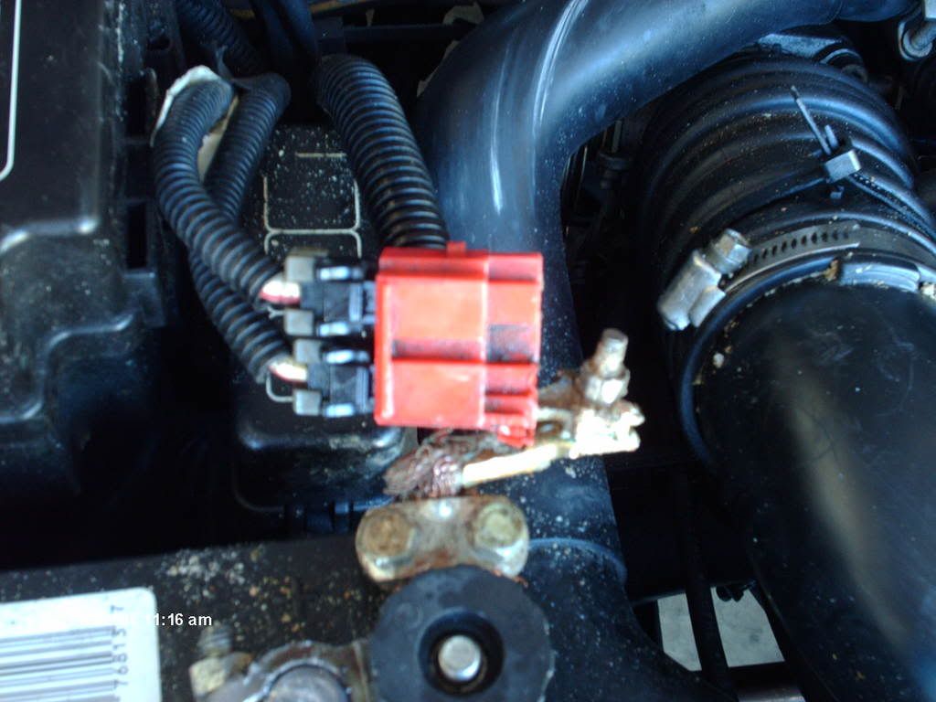 Nissan battery terminal corrosion #5