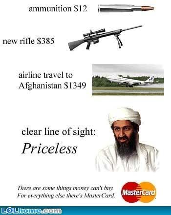 osama bin laden is_06. MasterCard Ad on Osama Bin
