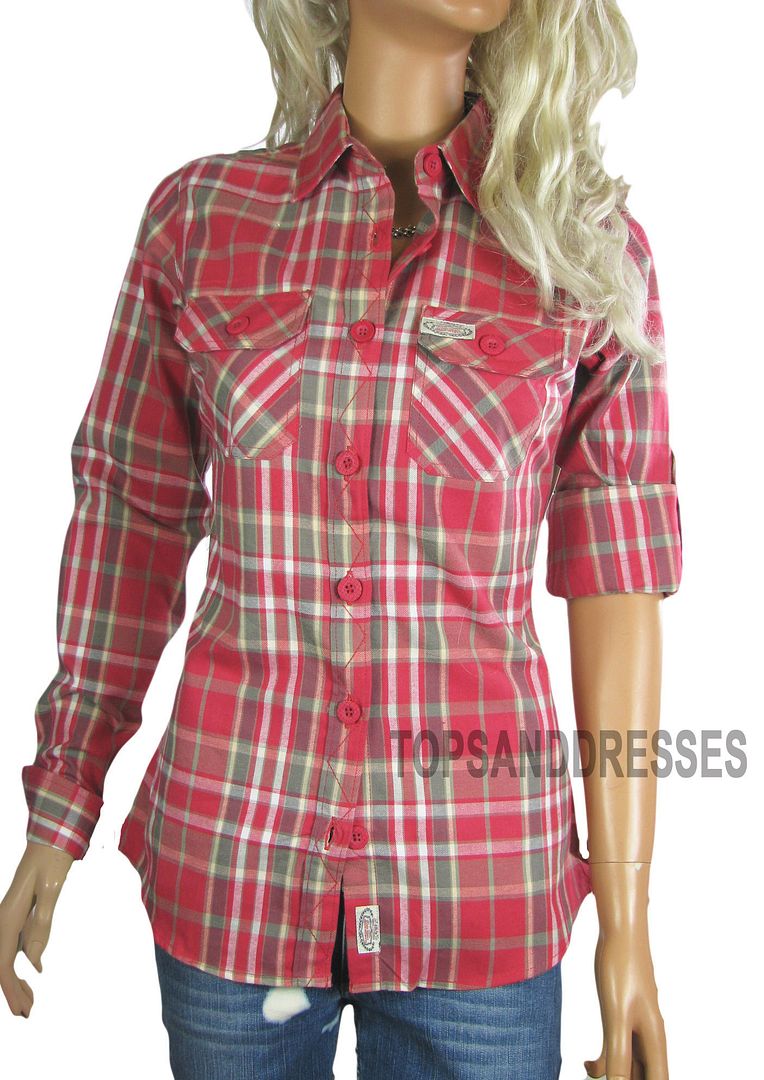 ladies brushed cotton blouses uk