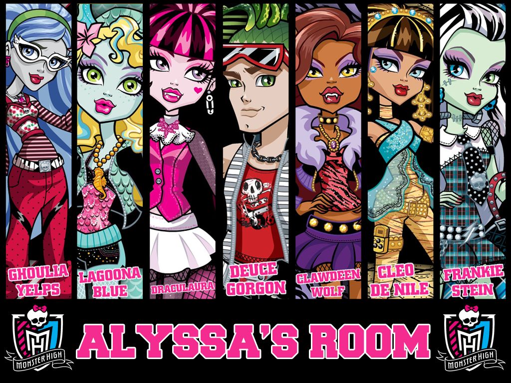 all monster high characters names