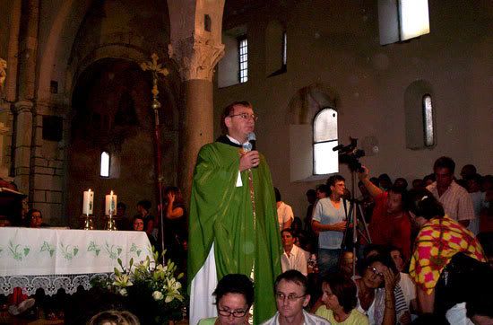 fra Ivo Pavi� tjekom seminara za ozdravljenje