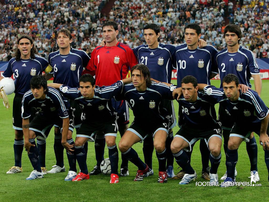 argentina 2010 world cup line up