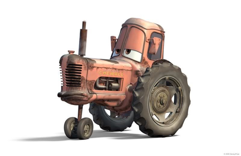cars movie tractor