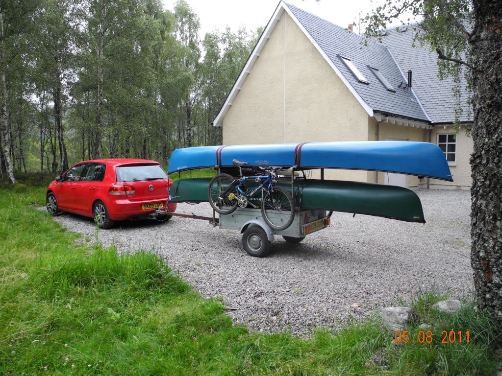 Double Canoe Trailer