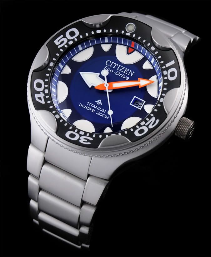 citizen titanium divers 200m