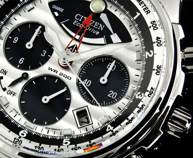 citizen white face watch