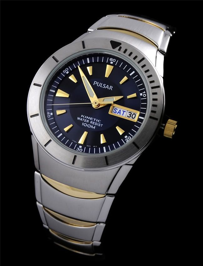 seiko pulsar chronograph 100m