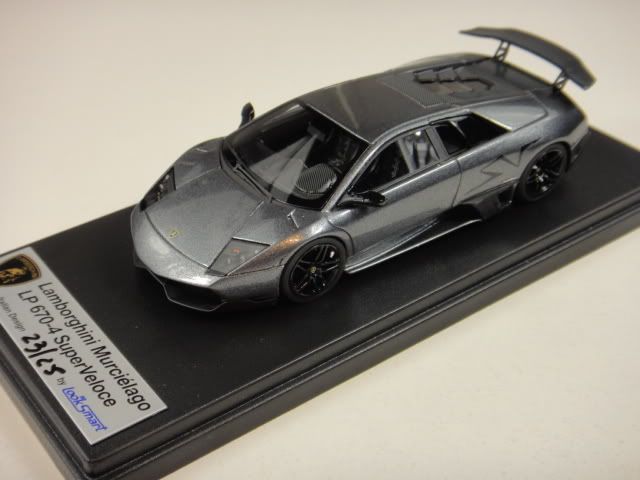 1 43 LOOKSMART LAMBORGHINI SV670 GRIGIO ESTOQUE LIMITE 25 PIECE N BBR MR 