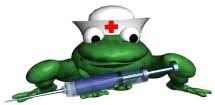 nurse frog