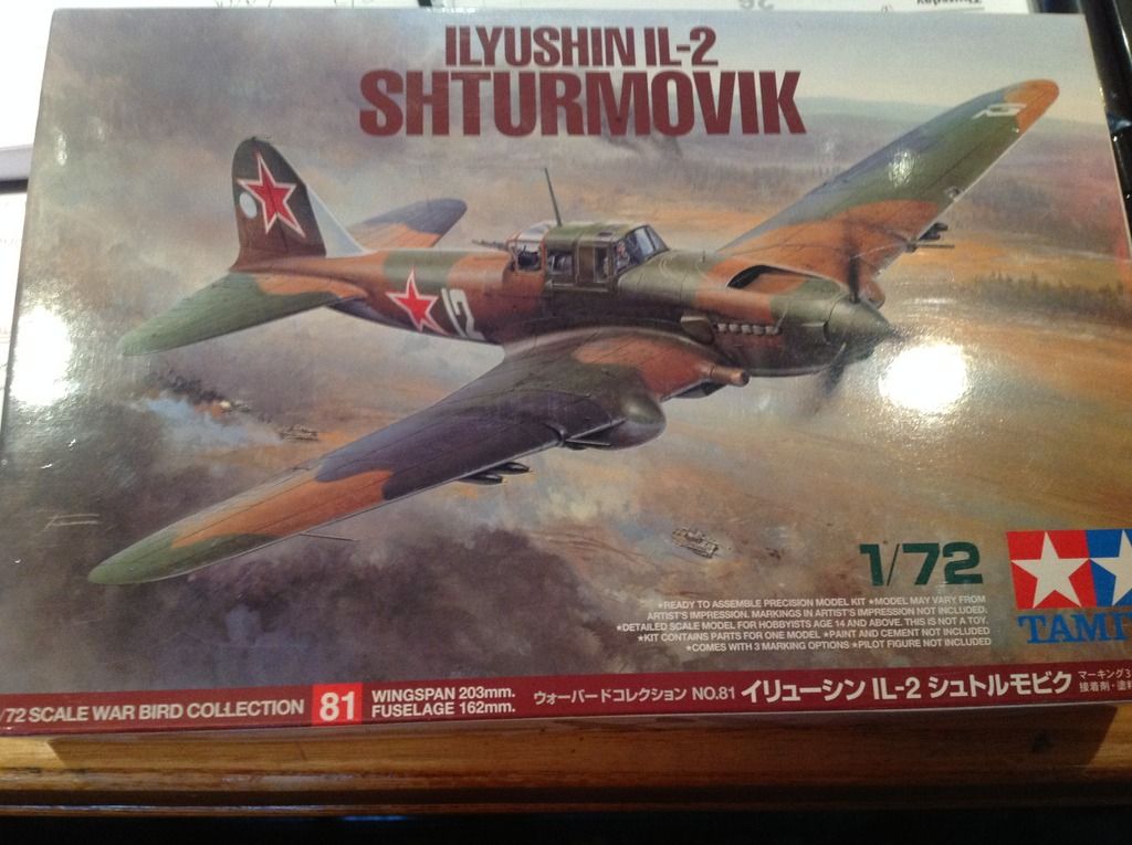 Tamiya 1 72 Ilyushin Il 2 Work In Progress Aircraft Britmodeller Com