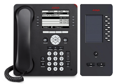 Avaya 9608 IP Phone Telephone & BM12 - 12 Button Module - Inc VAT