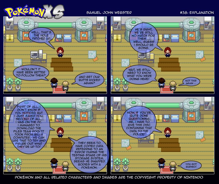 Pokemon XS - Sprite Comic