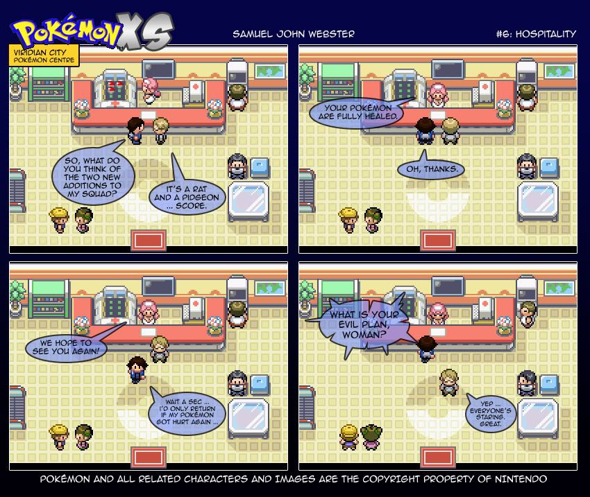 Pokemon XS - Sprite Comic