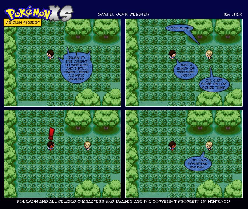 Pokemon XS - Sprite Comic