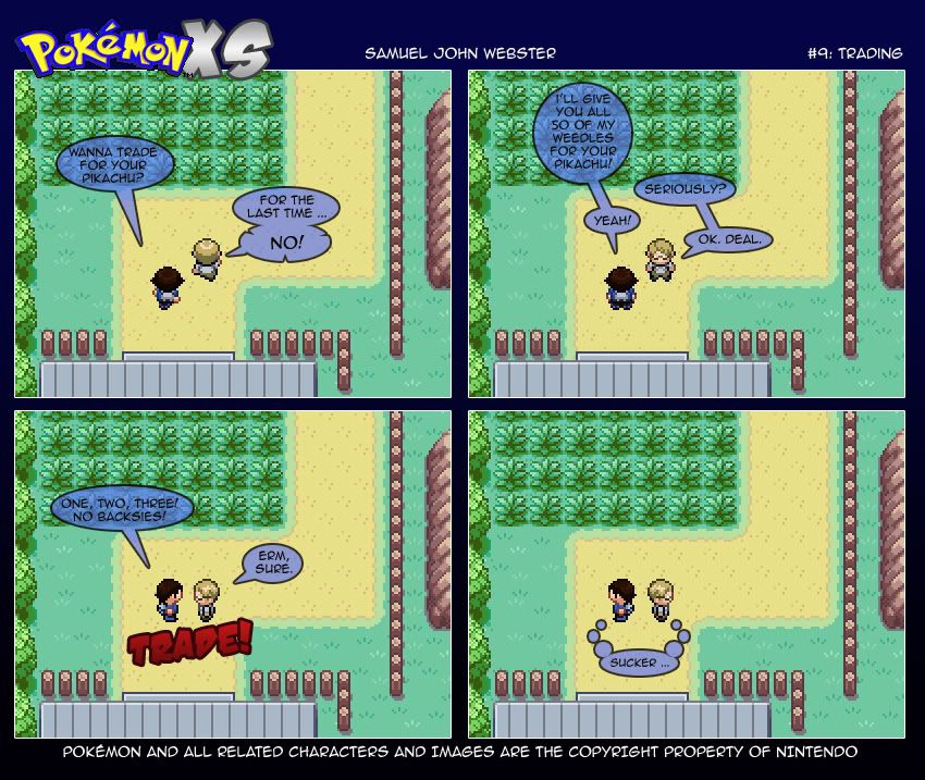 Pokemon XS - Sprite Comic