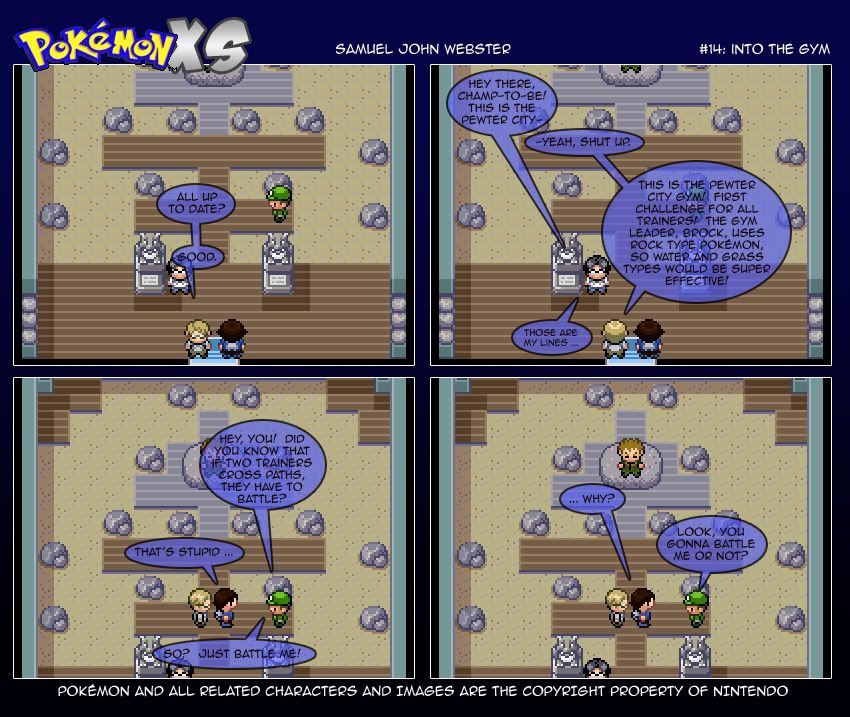 Pokemon XS - Sprite Comic