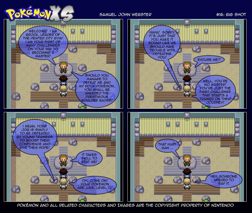 Pokemon XS - Sprite Comic