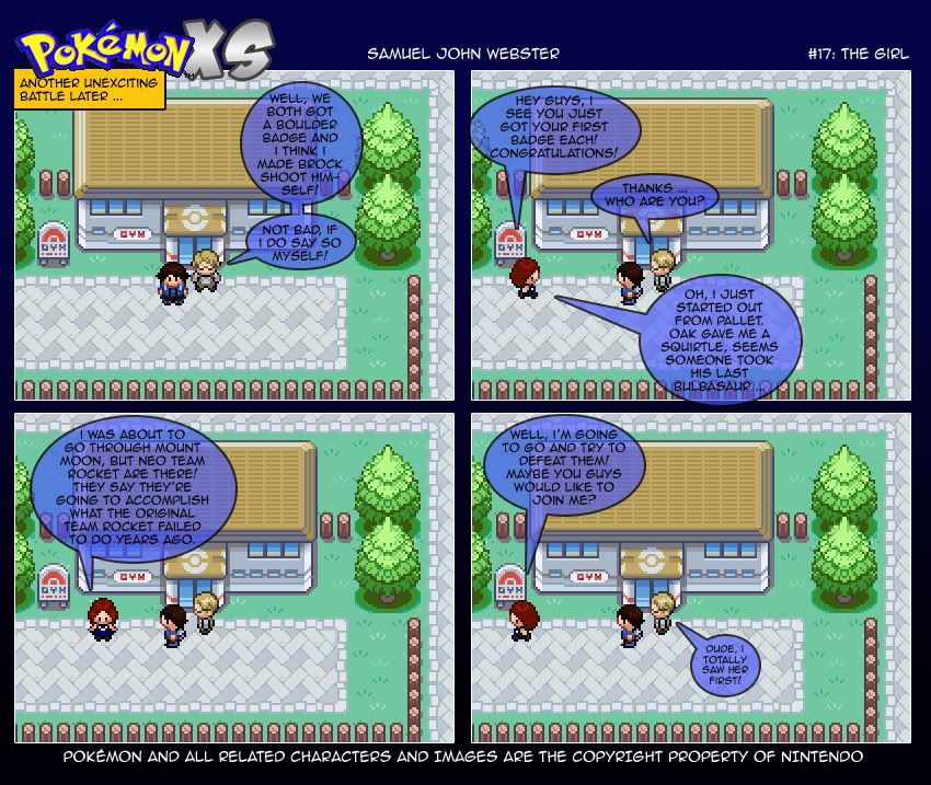 Pokemon XS - Sprite Comic