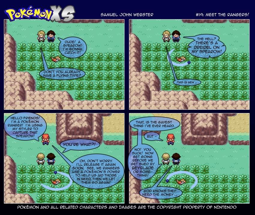 Pokemon XS - Sprite Comic