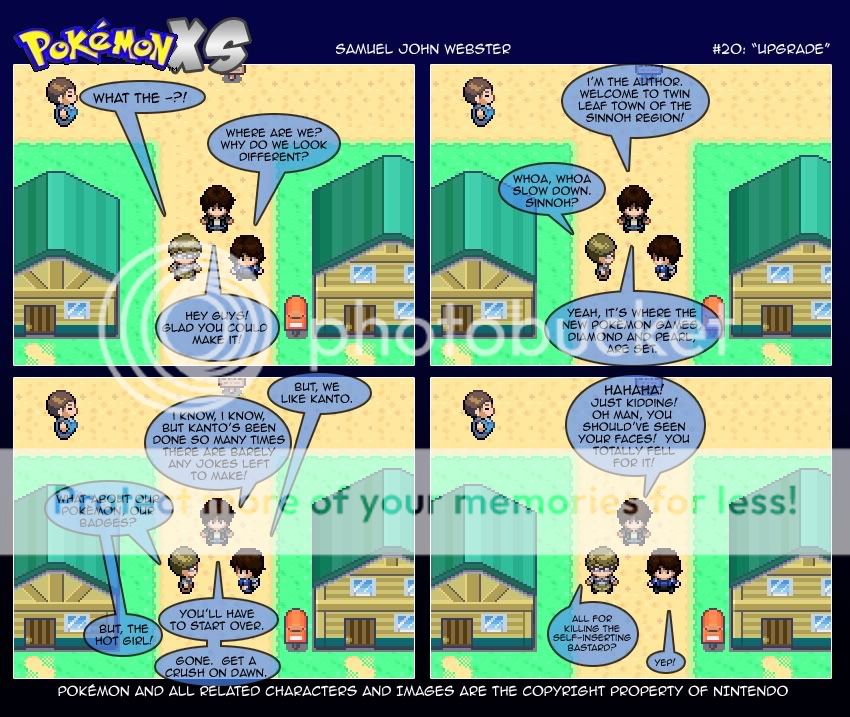 Pokemon XS - Sprite Comic