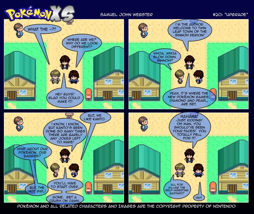 Pokemon XS - Sprite Comic