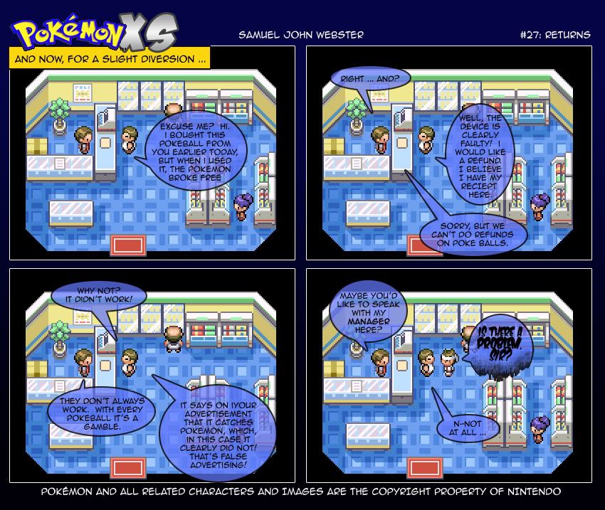 [PokeCommunity.com] Pokemon XS - Sprite Comic