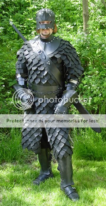 Leather Scale Armor Photo by Kelyn_of_Broceliande | Photobucket