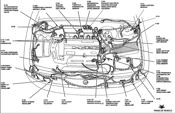 2002 Ford explorer engine schematic
