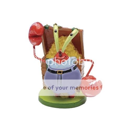 New Nickelodeon Spongebob Aquarium Fish Tank Ornaments  