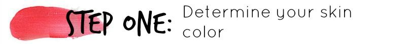 how to chose the right lipstick color
