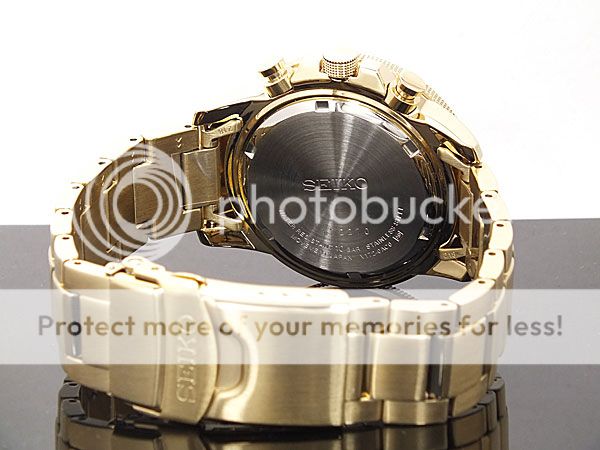   LATEST New GOLD SEIKO FLIGHTMASTER SOLAR POWERED 100m ALARM 