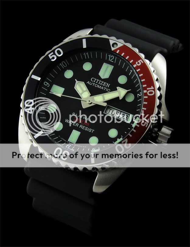 LATEST NEW CITIZEN 200M 21 JEWEL AUTOMATIC PRO DIVER NY2300 09G  