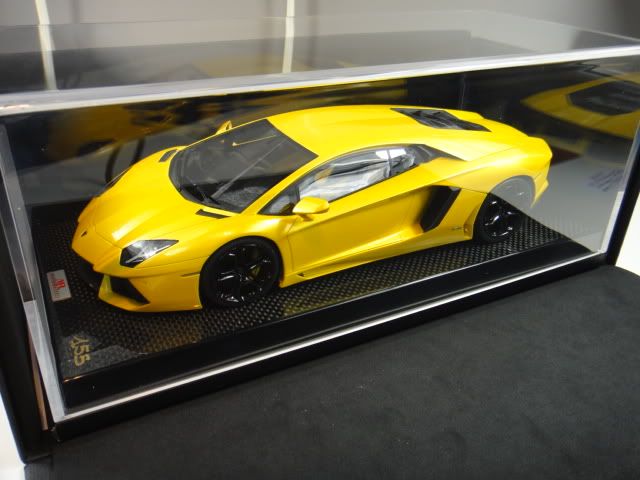 18 MR LAMBORGHINI AVENTADOR GIALLO ORION N BBR  