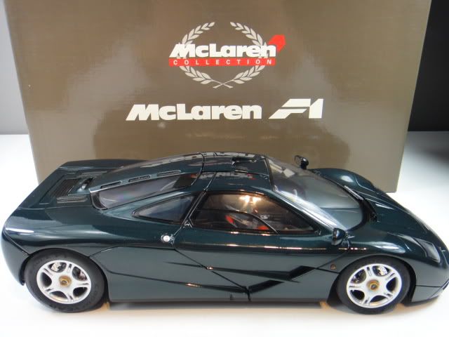 12 MINICHAMPS MCLAREN F1 DARK GREEN FIRST EDITION VERY RARE SOLD OUT 